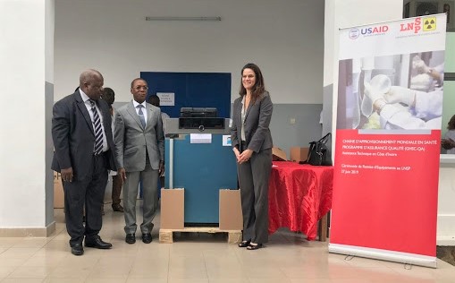 GHSC-QA Supports National Laboratory for Product Quality in Cote d’Ivoire