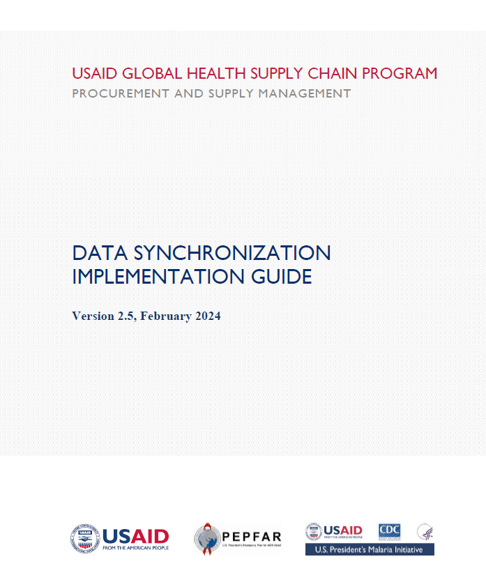 Data Synchronization Implementation Guide V 2.2 Cover Image