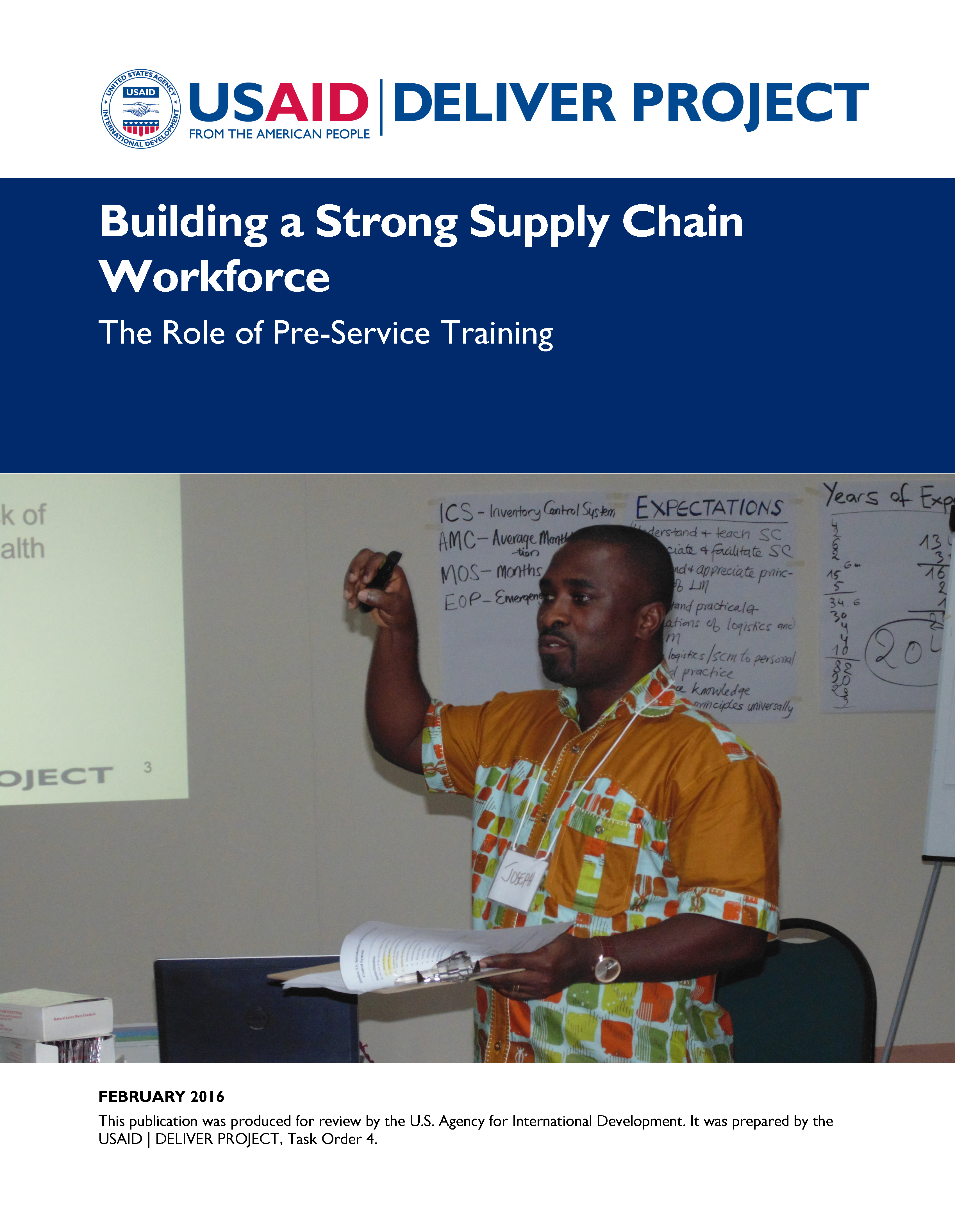 Cover for Building a Strong Supply Chain Workforce 