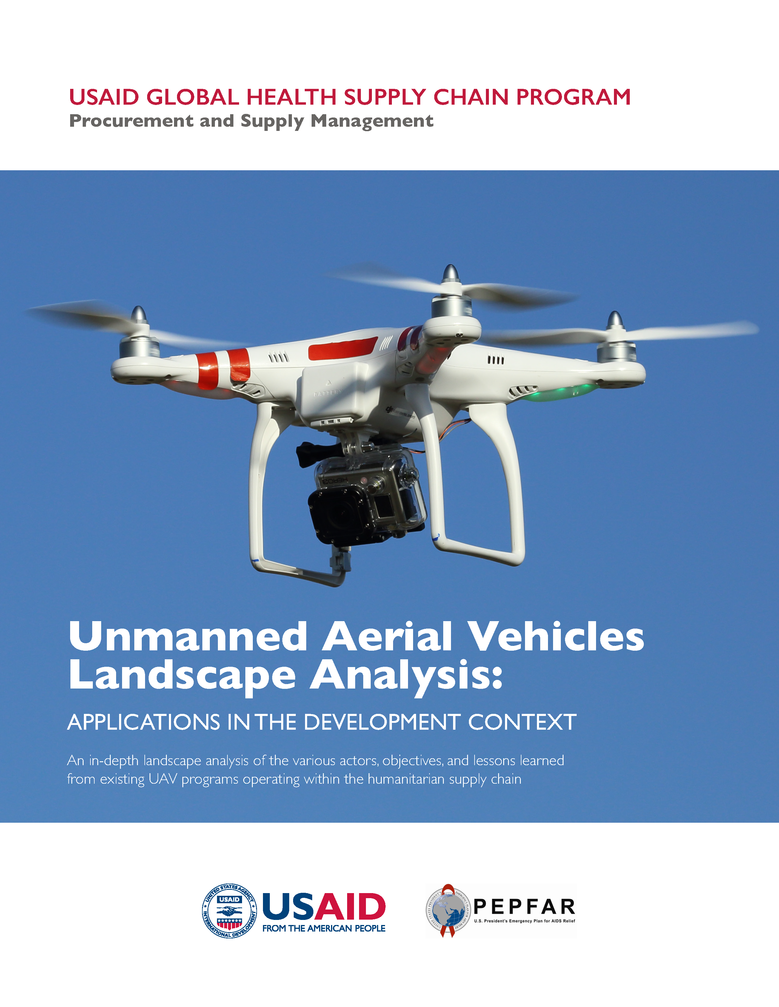 Cover for UAV Analysis report