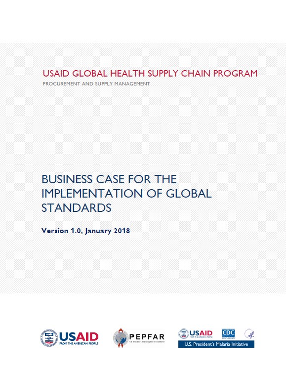 Business Case for the Implementation of Global Standards Cover