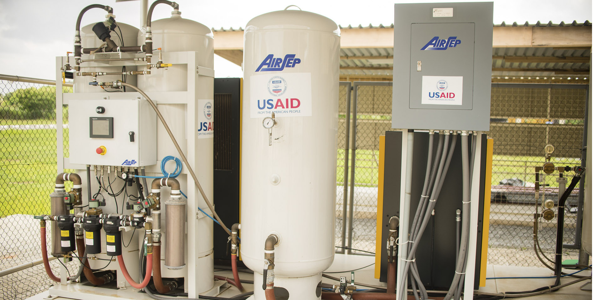Installed Oxygen Plant at the Ghana Infectious Disease Centre