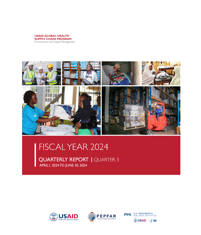 GHSC-PSM FY 2024 Q3 Report Cover