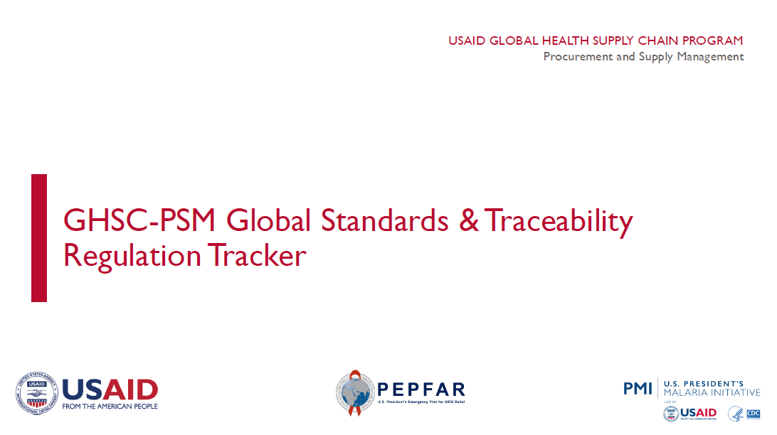 Regulation Tracker Cover